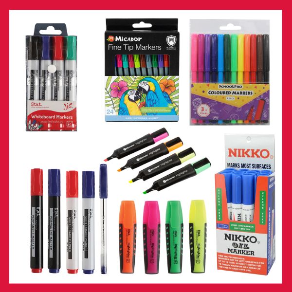Markers and Highlighters